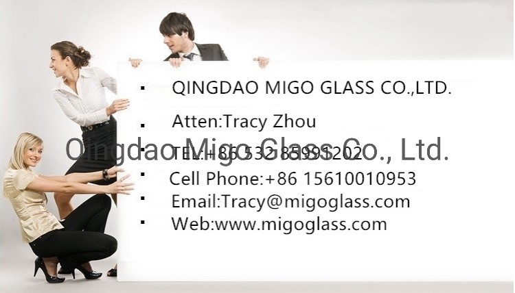 Ultra Clear Float Glass Sheet/Extra Clear Glass for Architecture/Construction