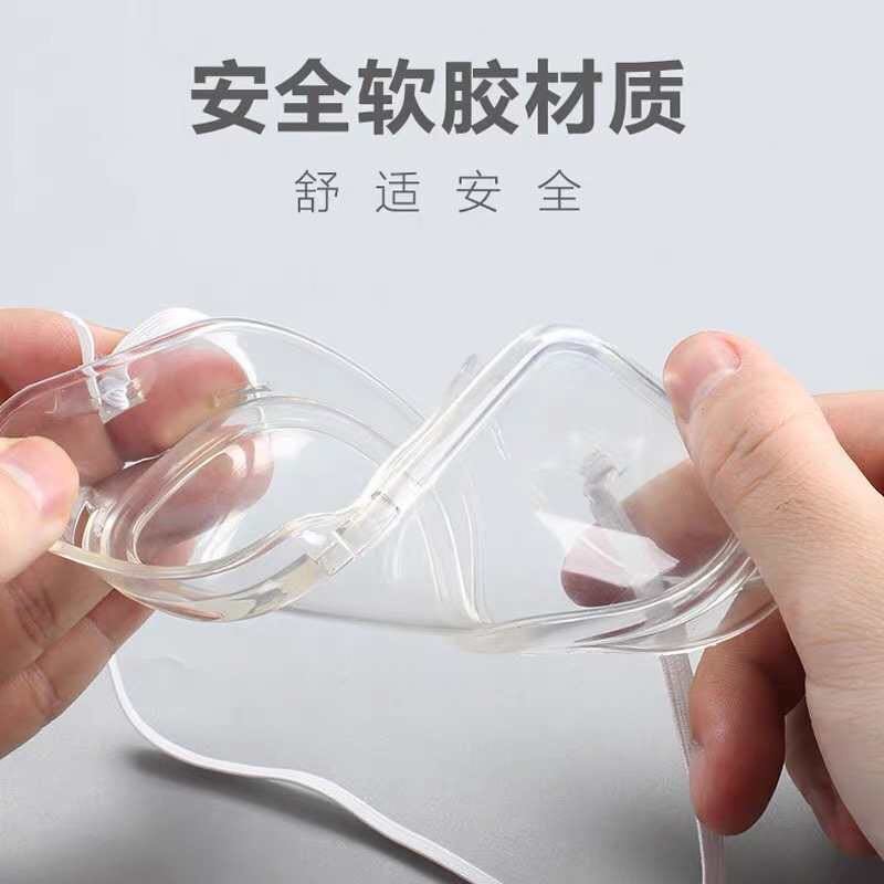 Medical Eye Glass Anti Infection Splash Clear Transparent Goggles