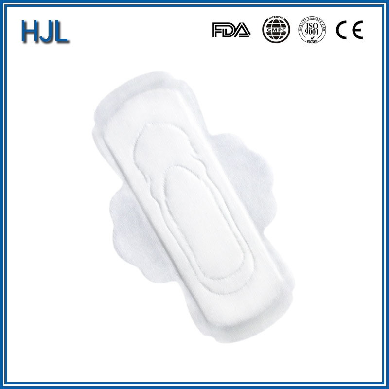 100%Cotton Biodegradable Sanitary Napkin with Super Soft Touch Raw Material240mm