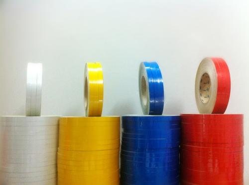High Visible Safety Reflective Material Tape with Reflective Glass Beads