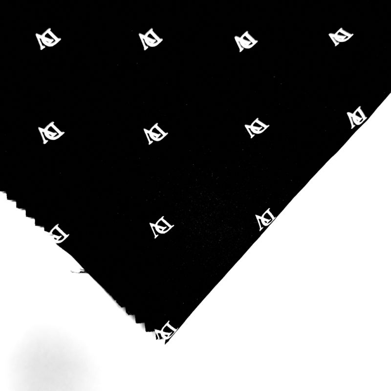 Silk Printed 25mm Spun Silk Fabric for Garment