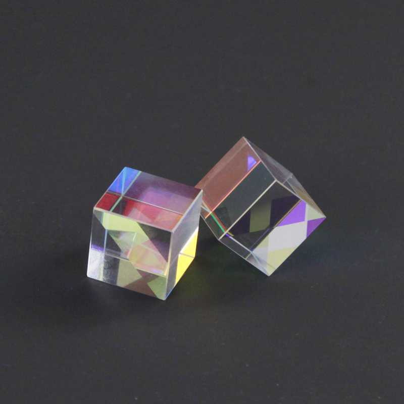 Wholesale Optical Dichroic Glass Bk7 Beam Splitter X-Cube Prism