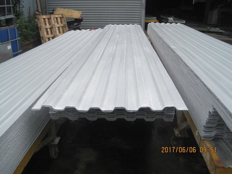 Fiberglass Reinforced Plastic Corrugated Roof Tile for House Roof Cover