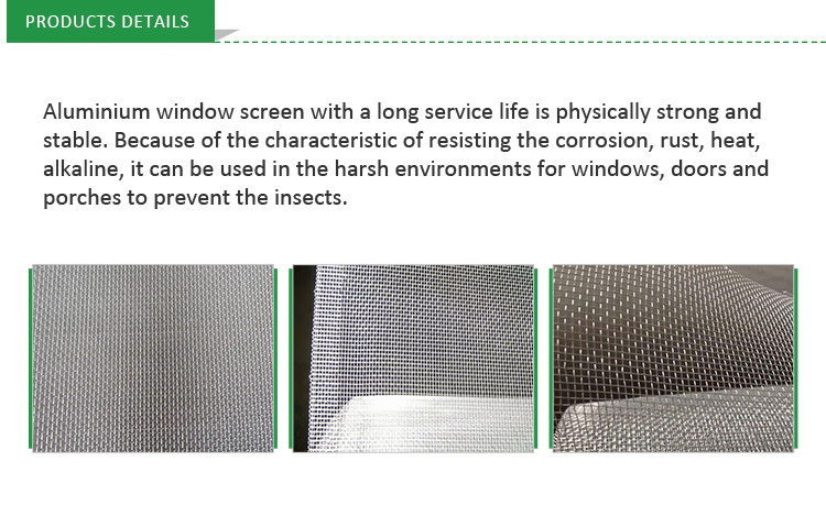 Wholesale Aluminum Alloy Window Screen Price/White Fiberglass Window Screen/Window Screen for Cars