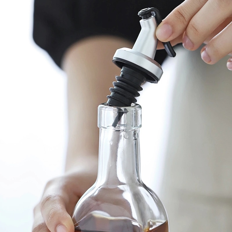 Kitchen Glass Oil Pot The Seasoning Bottle Glass Bottle Kitchen Container