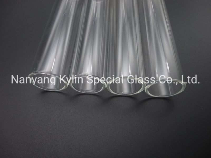 UV Stop Quartz Glass Tube for Lighting