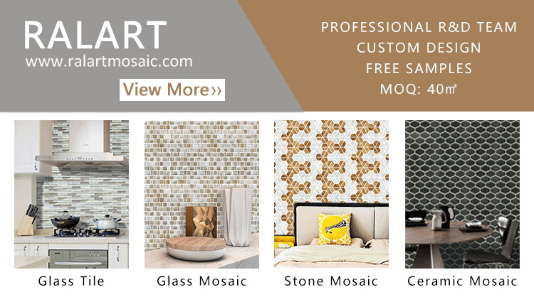 Glossy Enamel Recycled Material Through Body Glass Mosaic
