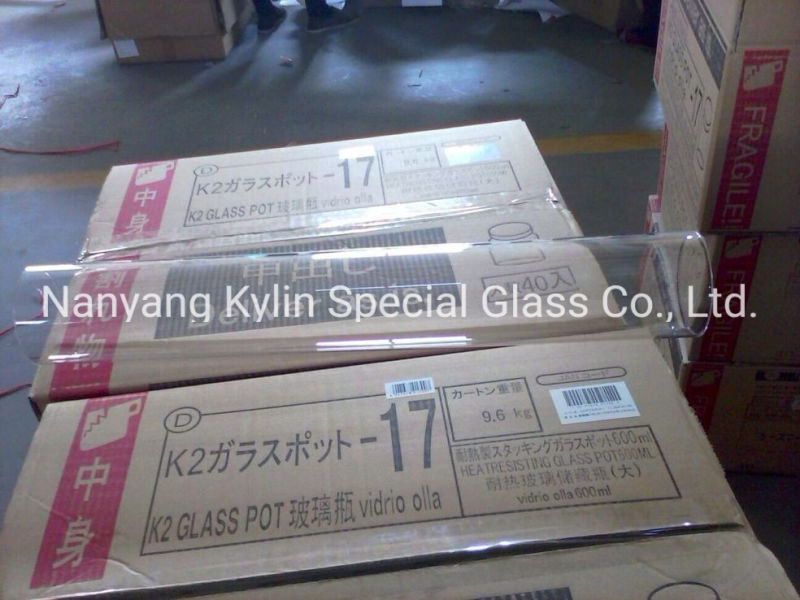 Large Diamater Borosilicate Glass Tube for Making Glass Laboratory