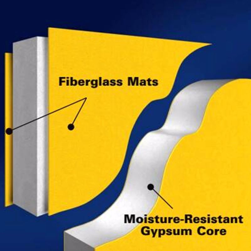 Fiberglass Coated Tissue for Gypsum Sheathing, Coated Fiberglass Mats
