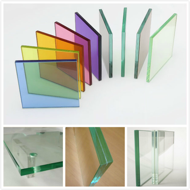 Double Layer / Triple Layer Glass Manufacture Clear and Colored Laminated Safety Glass with Certificate Ce/SGCC/CCC