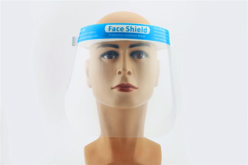 Transparent Anti-Fog Eye Protection Splash-Proof Full Glass Face Shield