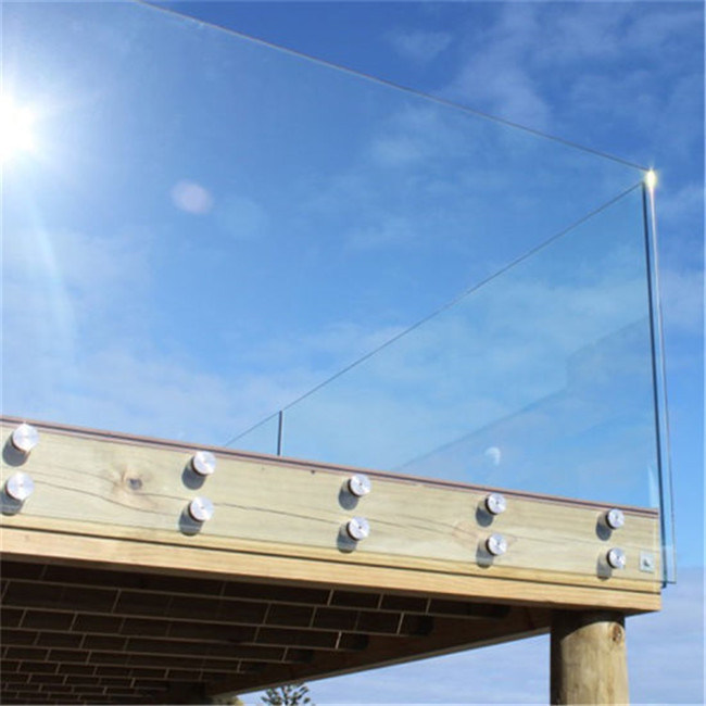 New Design Frameless Stainless Steel Glass Railing