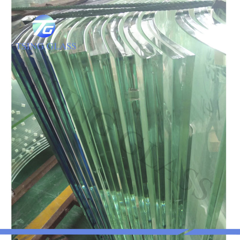Clear Ultra Clear Float Window Glass Curved Glass Tempered Laminated Glass for Construction Furniture