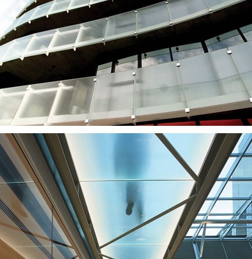 Big Size Translucent Laminated Glass for Glass Wall, Ceiling