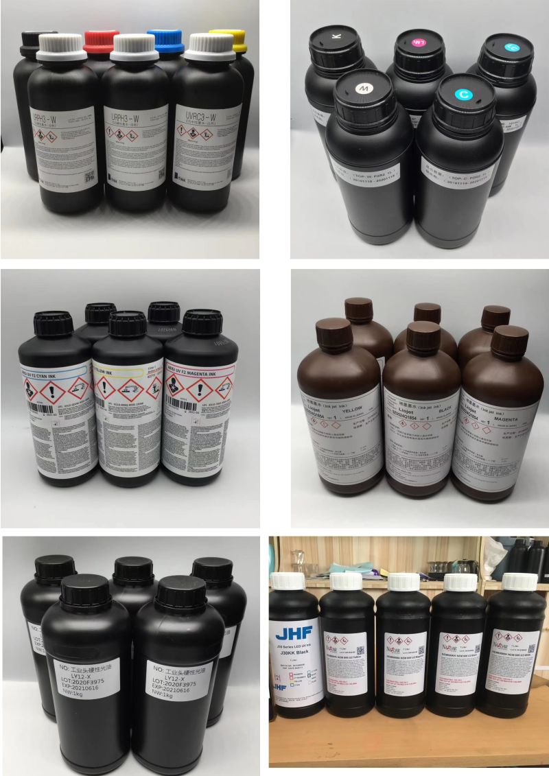 UV Ink Printing Hard Material UV Ink for Ceramic / Wood / Glass Printing