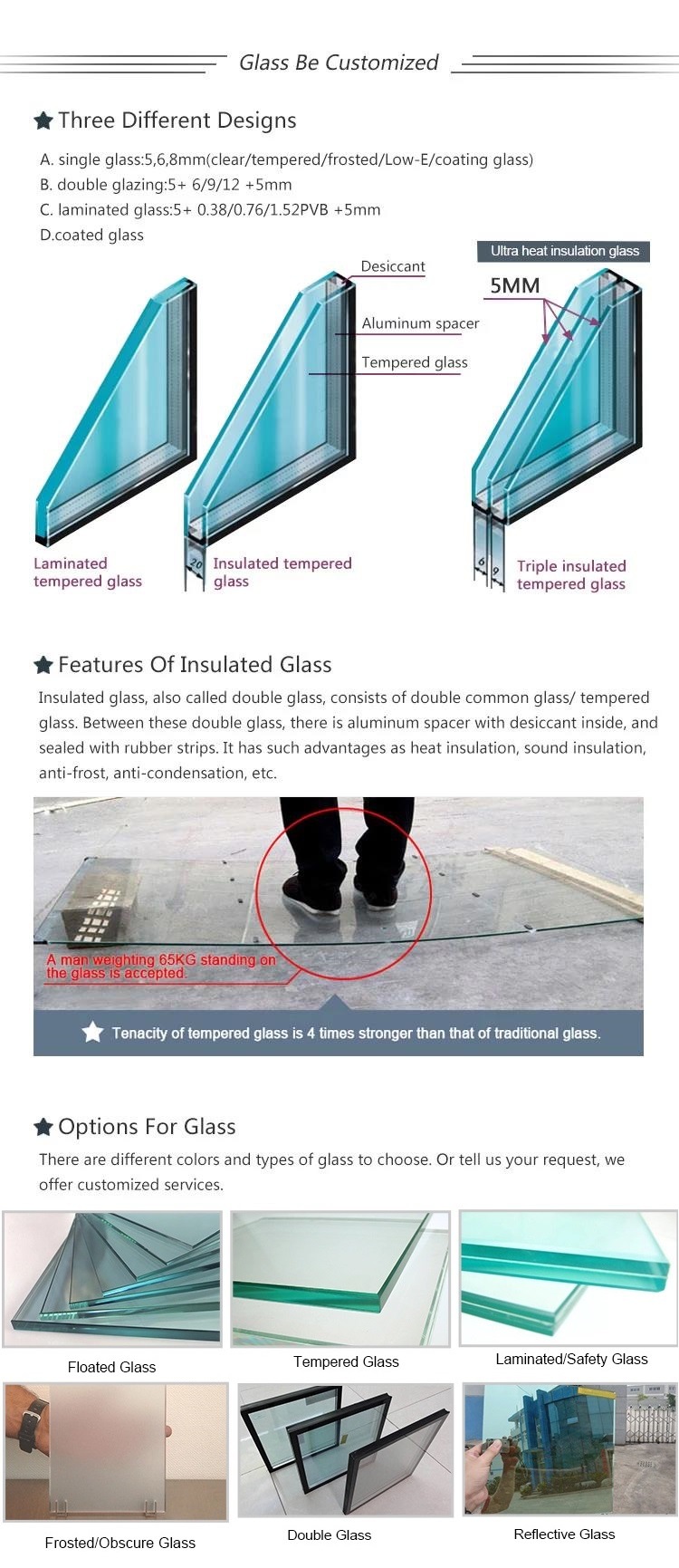 Factory Direct Retractable Glass Walls Folding Door for Patio Entrance Accordion