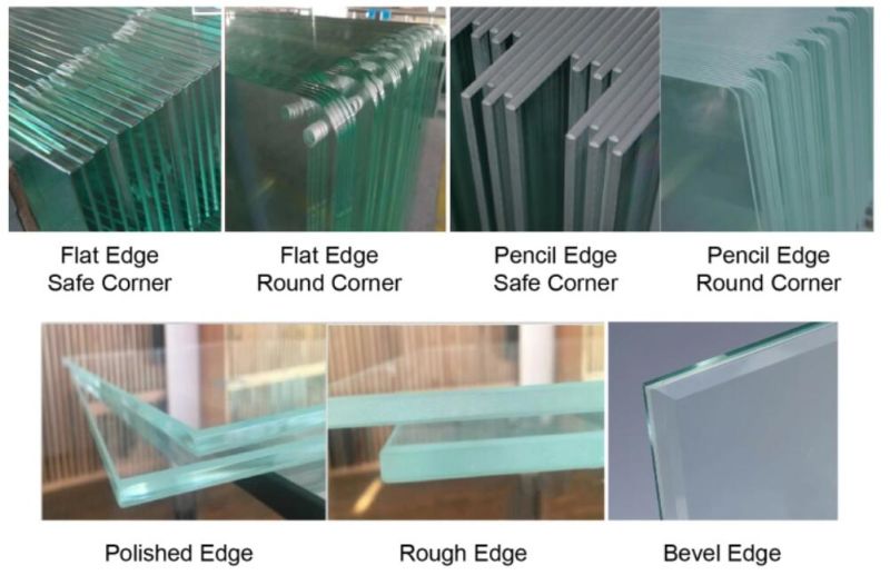 Customizable Construction Glass Factory Manufactures Transparent Toughened Glass