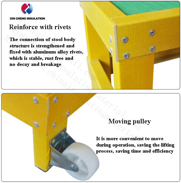 Dual Height Step Stool Step Stool Insulation Fiberglass Stool