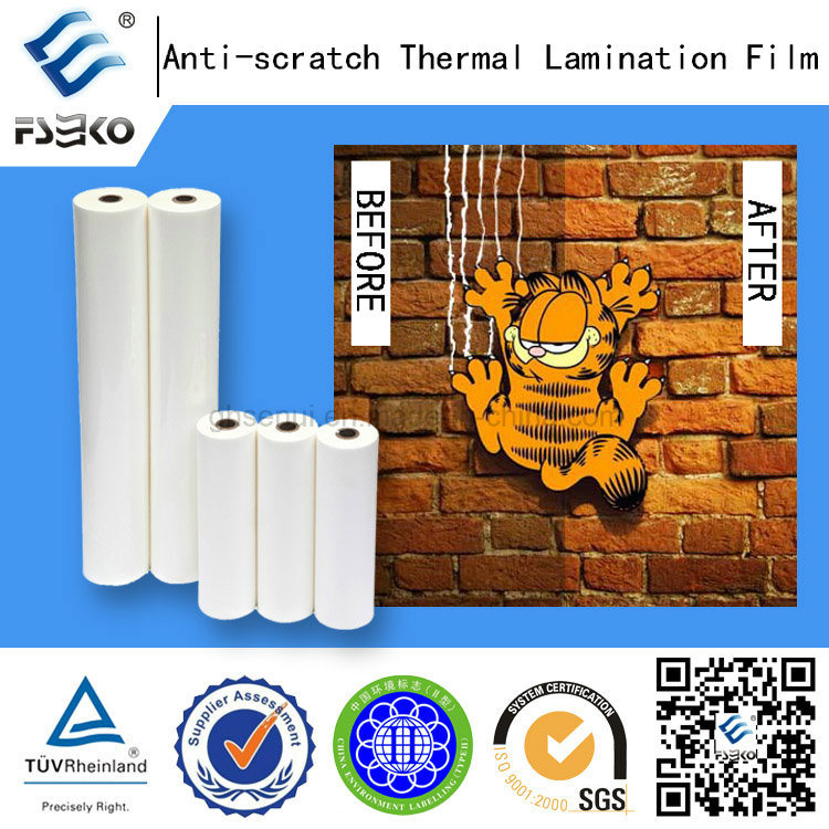 Anti Scratch Protection Film for Hot Laminating