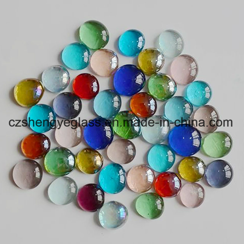Glass Gems China Factory Price Flat Glass Beads