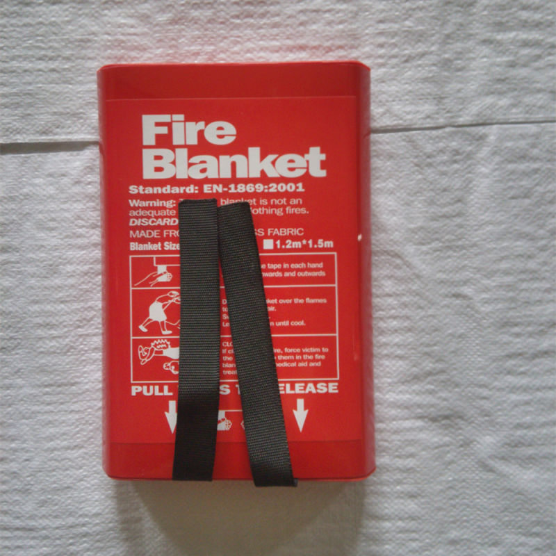 Heat Protection Fiberglass En1869 Anti Fire Blanket