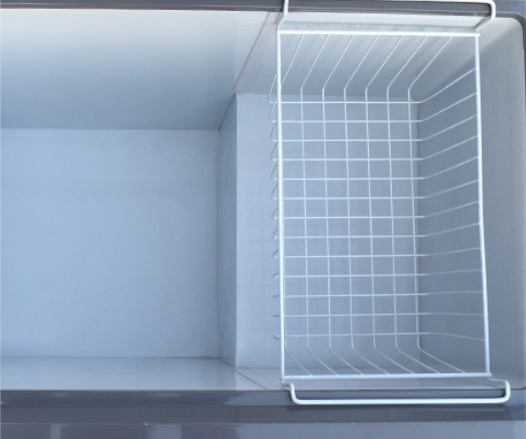Glass Door Showcase Ice Cream Display Chest Deep Freezer