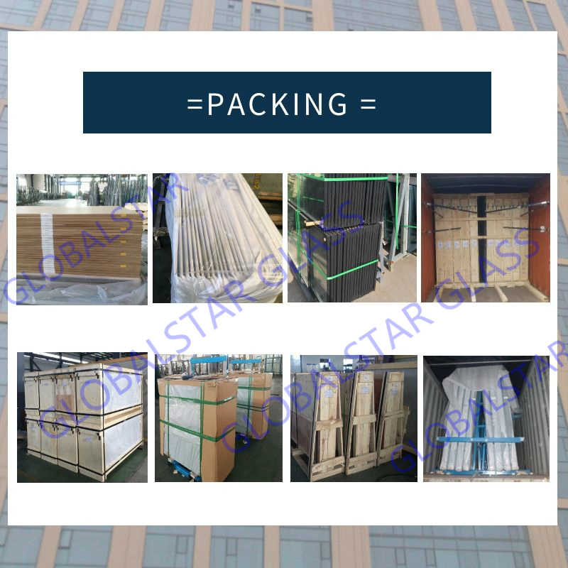 Tempered Safety Toughened Silk Screen Printing Table Window Door Glass