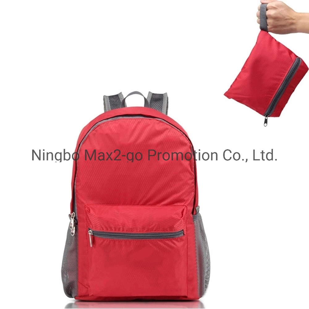 Wholesale Lightweight Waterproof Backpack Traveling Hiking Foldable Backpack
