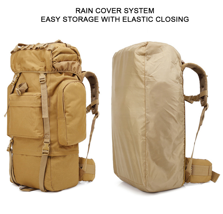 Multi-Functional Tactical Mountaineering Package Outdoor Camouflage Backpack Combination Bag