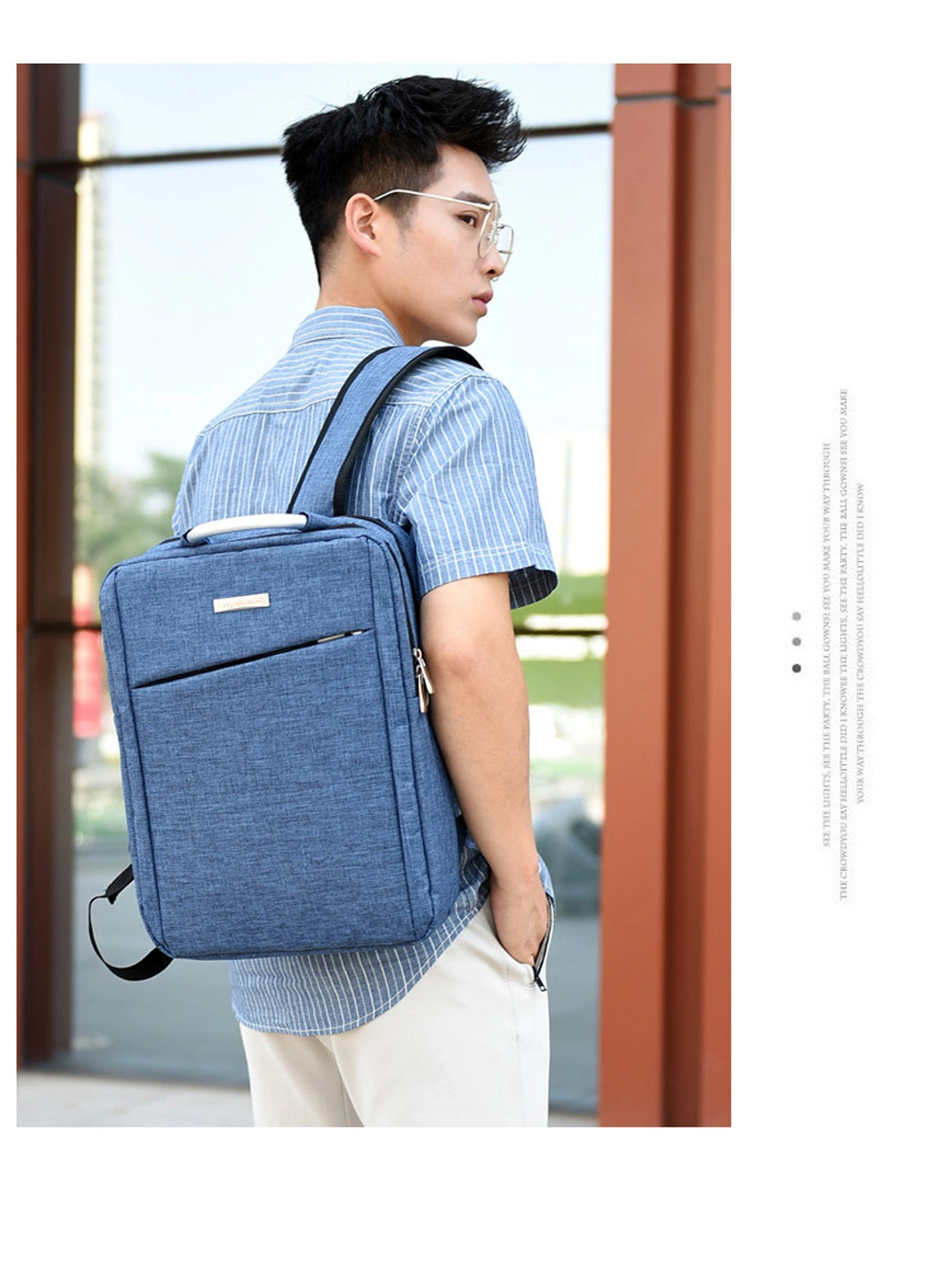 New Anti-Theft Men Backpack Laptop Travel Backpack Smart Rucksack Backpack