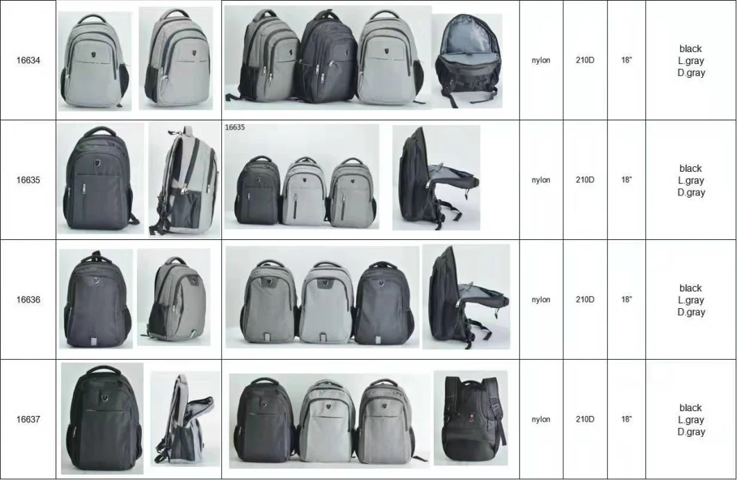 2020 Factory Ready Stock Durable Student School Book Bag Backpacks