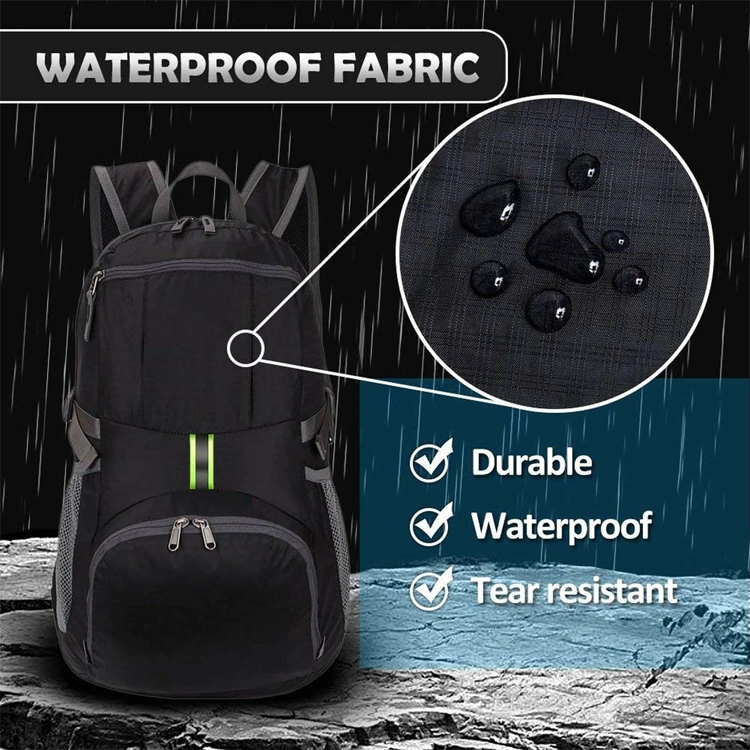 Outdoor Packable Ultralight Women Mens Waterproof Lightweight Bag Foldable Travel Backpack