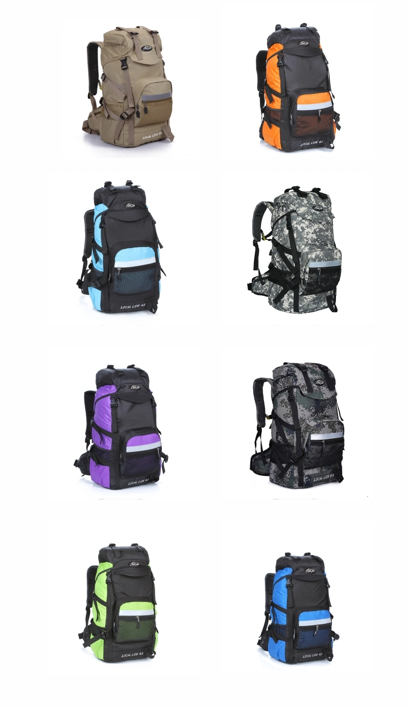 New Arrivals Hot Selling Fashion Trendy Men Women Camouflage Outdoor Backpacks Mountain Climbing Hiking Backpacks