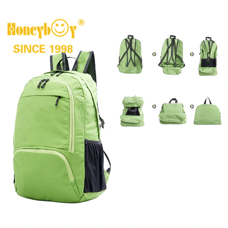 Best Selling China Suppliers Waterproof Lightweight Folding Backpack, Foldable Backpack Onling Shopping