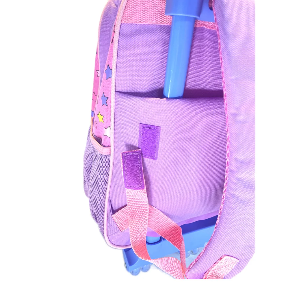 Cartoon Custom Travel School Children Student Trolley Bag Backpack
