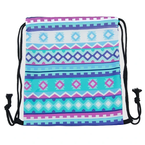 Distributor Fashion School Girls Drawstring Bag Shopping Sports Shoulder Backpack