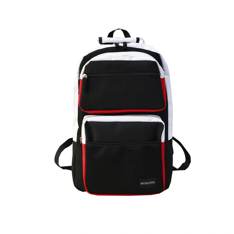 Manufacturer Fashion Contrasting Color Backpacks Outdoor Leisure Travel Computer Backpacks