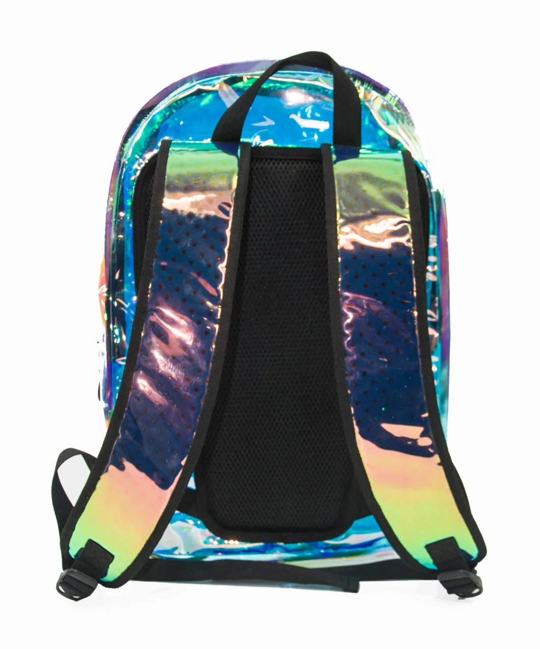 New Arrival Custom Blue Clear PVC Outdoor Waterproof Dry Travel Sports Hiking Camping Backpack Bag