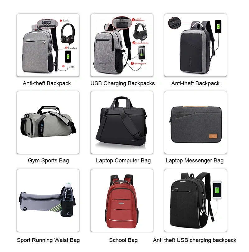 Fashion Hot Sale Backpack Large Capacity Waterproof and Popular USB Charging Backpack Bag Students Laptop Bag Backpack Bag