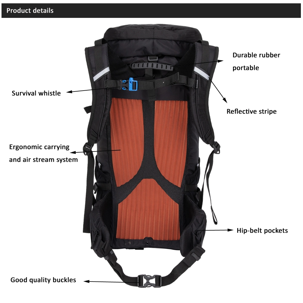 Outdoor Travel Climbing Hiking Backpack Hunting Army Waterproof Custom Backpack Rucksack Backpack