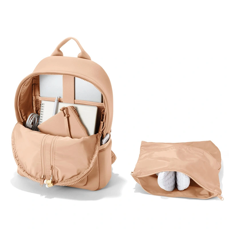 2021 New Design Wholesale Fashion Custom Laptop Bag Stylish Leisure Neoprene Backpack Kids for Travel, Business, School
