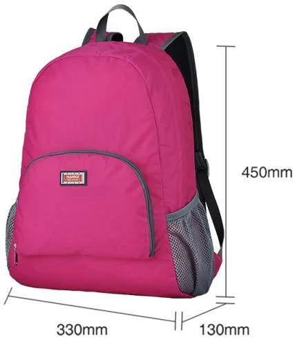 Hanke Best Custom Made Stylish Backpack Waterproof Nylon Ultralight Foldable Travel Backpack