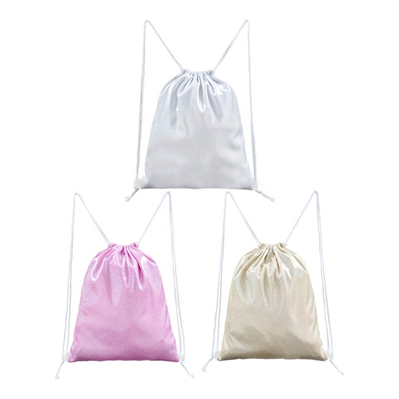 Dye Sublimation Drawstring Gym Backpack Bag