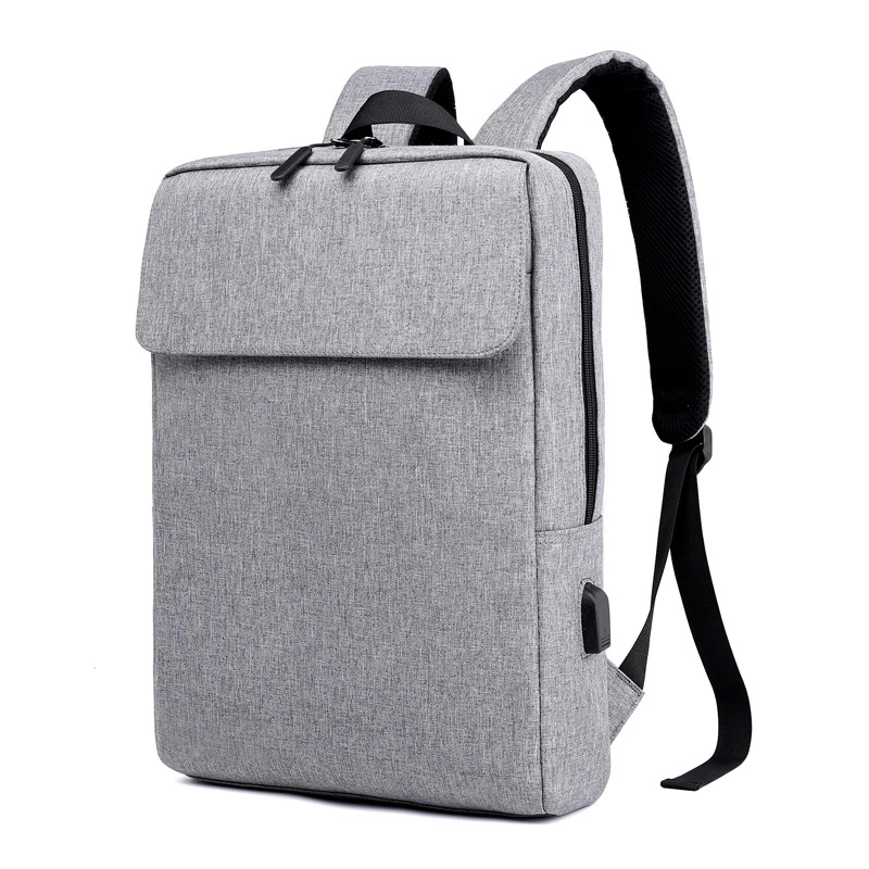 Slim Business Laptop Backpack USB Anti Thief Water Resistant Travel Anti Tear Computer Backpack