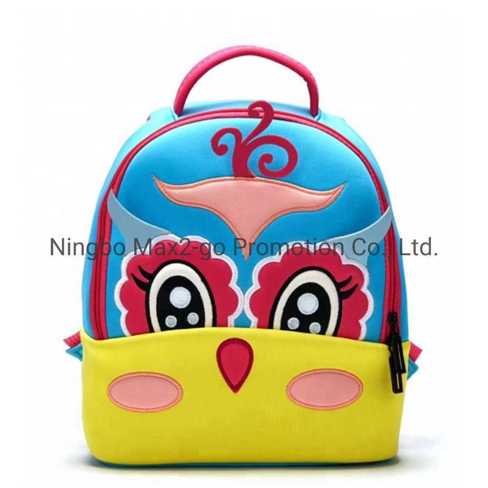 Fancy Neoprene Kids Backpack Kids School Bag Cartoon Backpack
