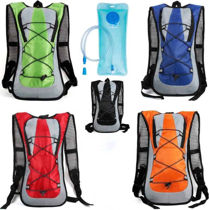 Waterproof Sport Hydration Backpack Bags Hiking Backpacks Cycling with 2L Water Bag