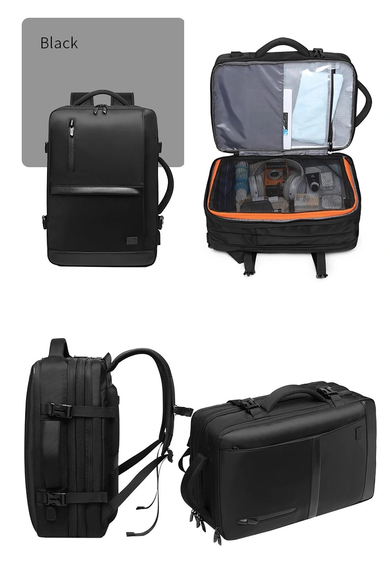 High Quality  New Fashion Water Resistant Business Laptop Backpack with USB Large Capacity Travel Backpack