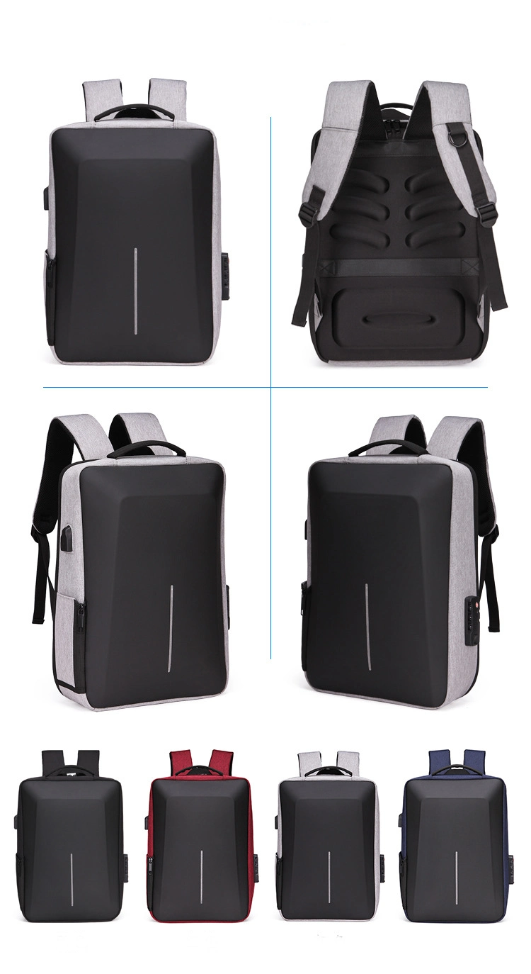 2021 Waterproof USB Charger Port School Bag Mens Women Anti Theft Smart Laptop Backpack