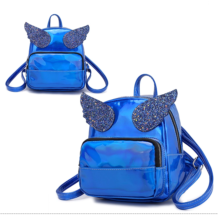 2020 Fashion Trend Sequins Backpack Retro Small Wings Casual Ladies Sling Backpack