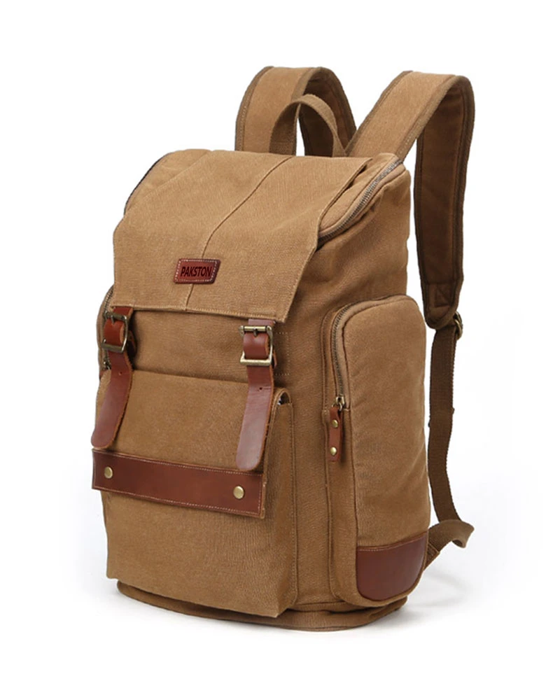 Pakston Canvas Backpack Fashion Canvas Bag Computer Bag China Backpack